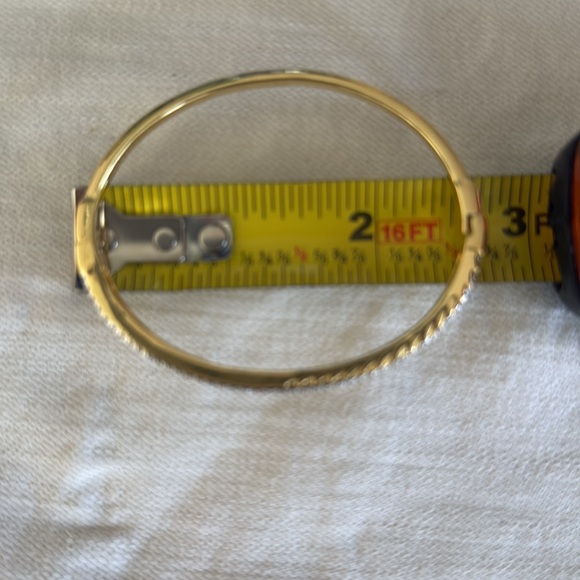 Gold Bangle Bracelet, from Helzberg Diamonds. - Picture 6 of 6